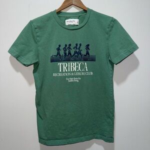 Abercrombie & Fitch Green Graphic Tee